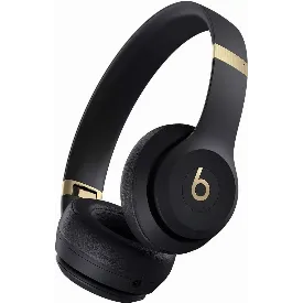 Беспроводные наушники Beats Solo 4 Matte, черный/золотой